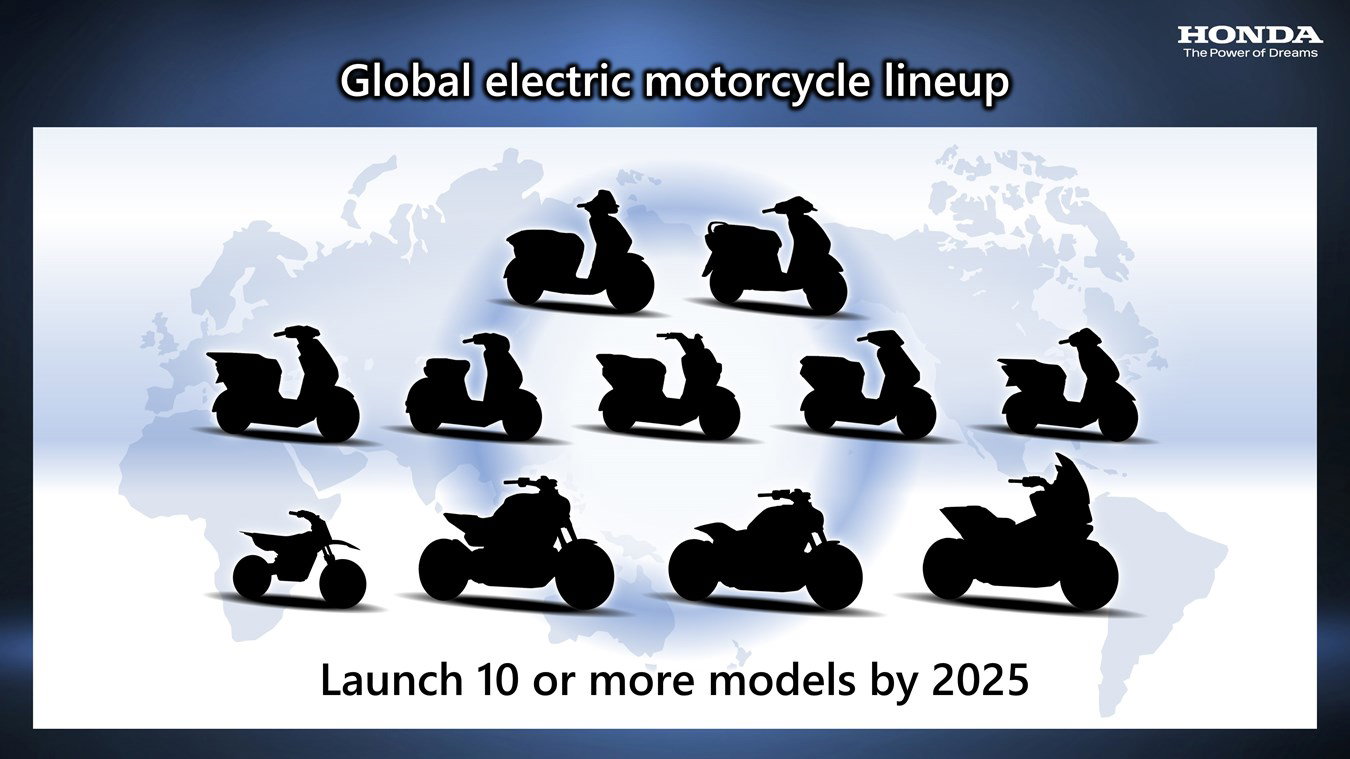 Honda electric concepts.
